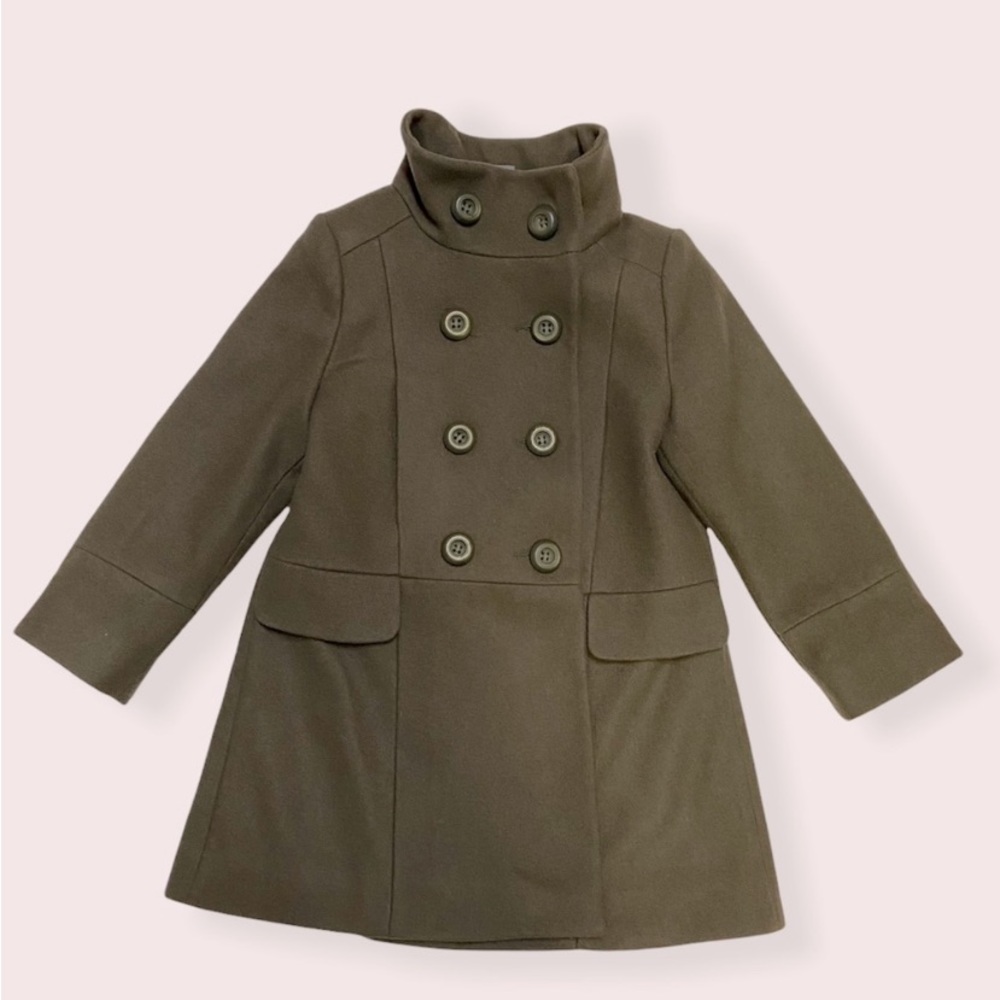 ZARA Kids Girl Wool Pea Coat Size-4